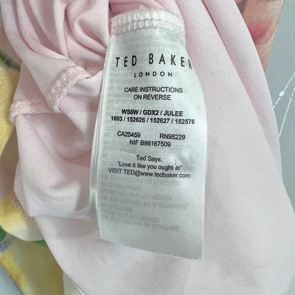 Ted Baker Julee Midi Dress in Encyclopedia Floral Print $193 - Picture 15 of 15